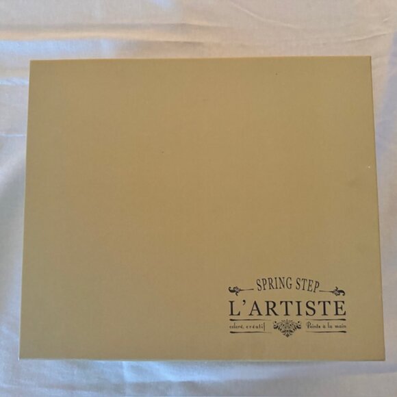 L' Artiste Siren Black Floral Side Zip Ankle Boots - Size 38 (7.5-8) New in Box - Picture 10 of 11